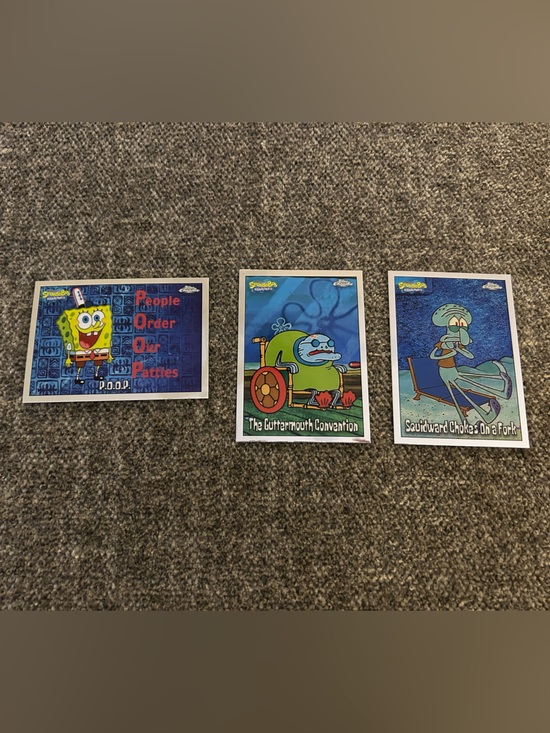 Topps Other - Topps Chrome SpongeBob Episode Card Lot- 25th Anniversary Edition